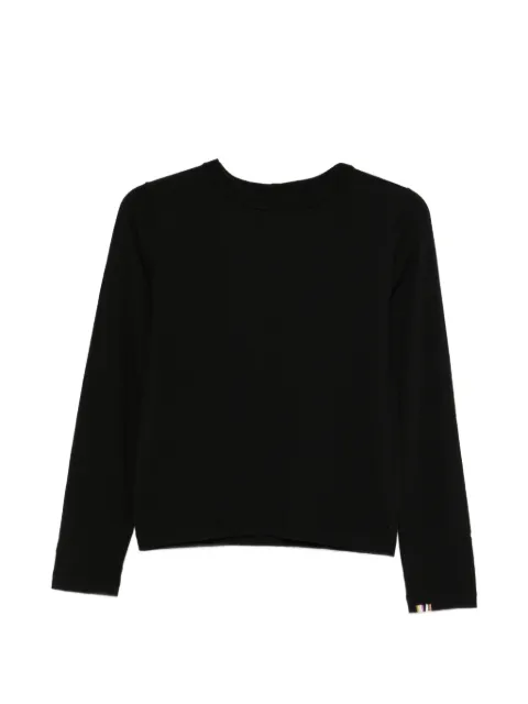 extreme cashmere Nº473 Lizzy long-sleeves sweater Black 473
