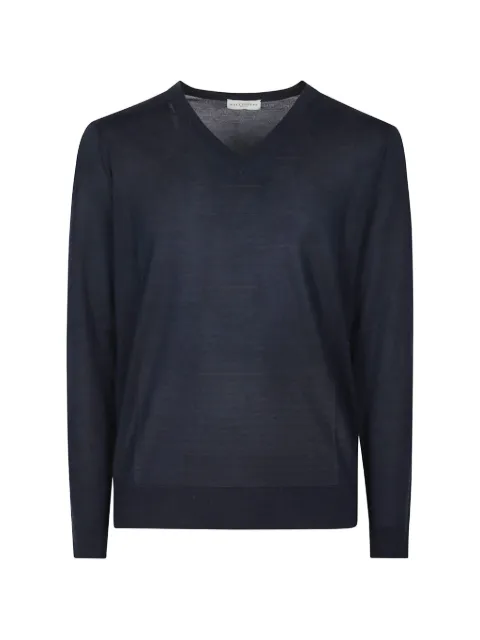 Ballantyne V-neck sweater Blue B2P00116S05