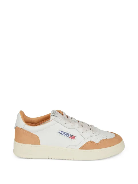 Autry perforated leather sneakers White AULMFT03