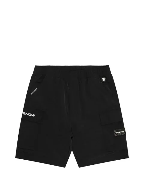 AAPE BY *A BATHING APE® moonface logo cargo shorts Neutrals AAPSPMB672XXO