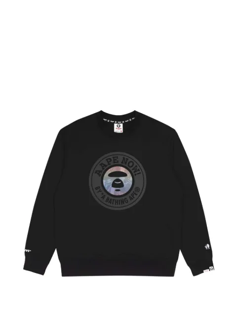 AAPE BY *A BATHING APE® graphic sweatshirt White AAPSWM3960XXJ