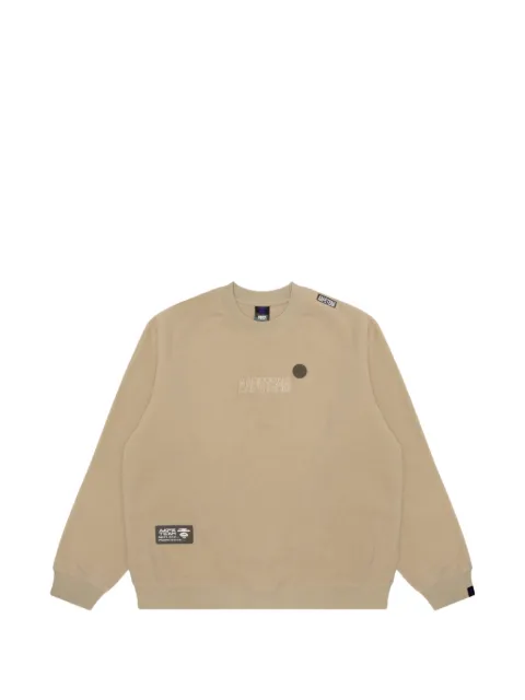 AAPE BY *A BATHING APE® moonface patch sweatshirt Neutrals AAPSWMA358XXL