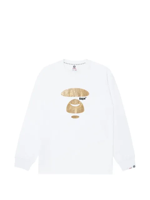 AAPE BY *A BATHING APE® long-sleeves sweatshirt Black AAPLTM1379XXL