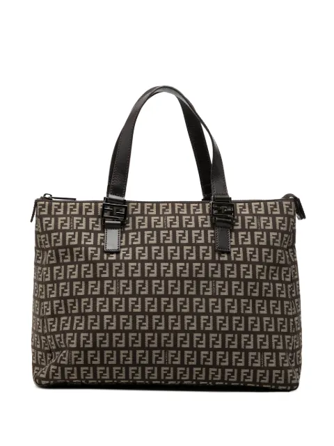 Fendi Pre-Owned 2000-2010 Zucchino Canvas tote bag Brown XMD3PMQTOB99LAJH