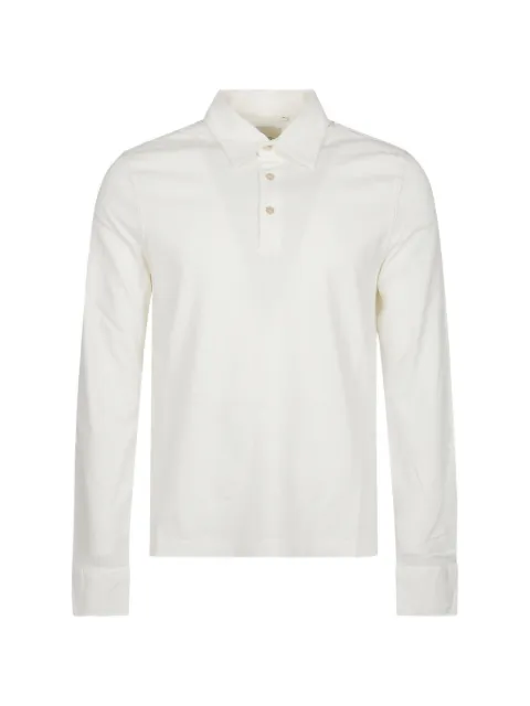 Ballantyne long-sleeved polo shirt White BMW250UCT18