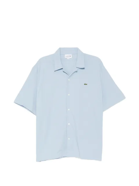 Lacoste logo-embroidered shirt Blue CH234700HBA