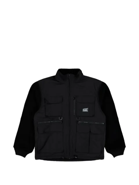 Neighborhood fleece flap-pocket jacket Black 252ZMEBNJKM02