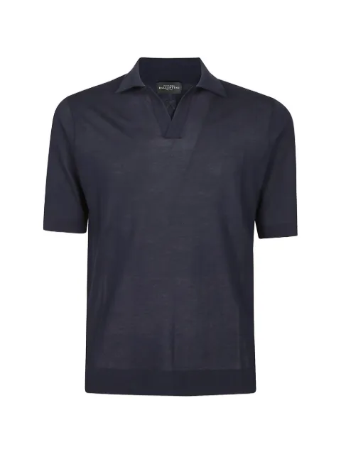 Ballantyne V-neck t-shirt Blue B2W24618C23