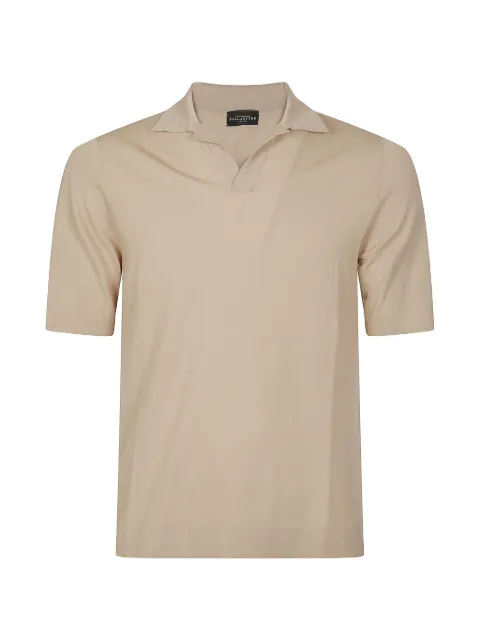 Ballantyne cotton polo shirt Neutrals B2W24618C23