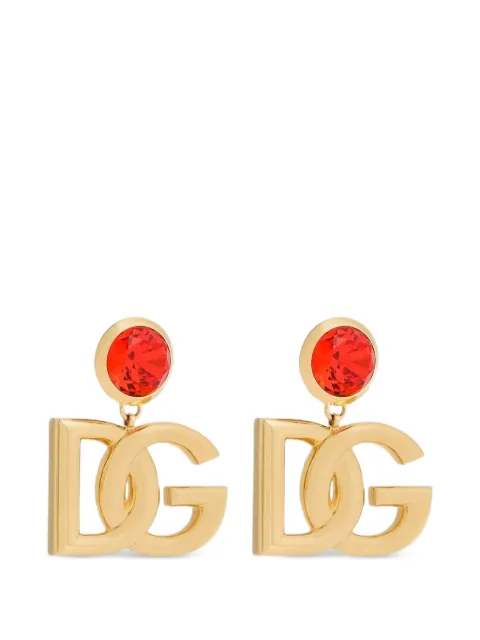 Dolce & Gabbana clip earrings with logo Gold WER6M1W1111