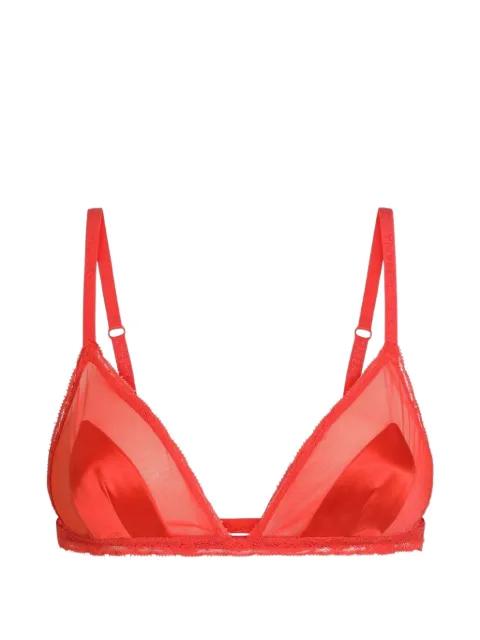Dolce & Gabbana satin bra Orange O1F45TONP15