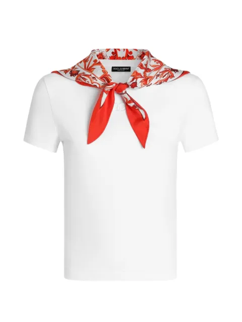 Dolce & Gabbana jersey T-shirt White F8W31ZGDDT3