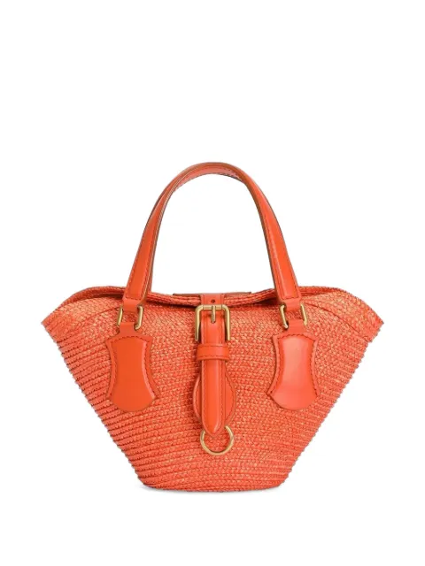 Dolce & Gabbana raffia Coffa Capri bag Orange BB7915A0430