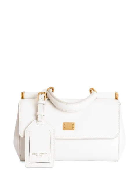 Dolce & Gabbana mini My Sicily handbag in calfskin White BB7864B7321
