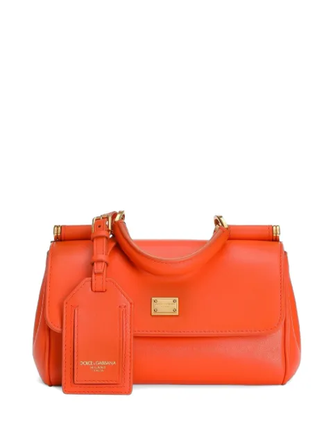 Dolce & Gabbana mini My Sicily handbag in calfskin Orange BB7864B7321