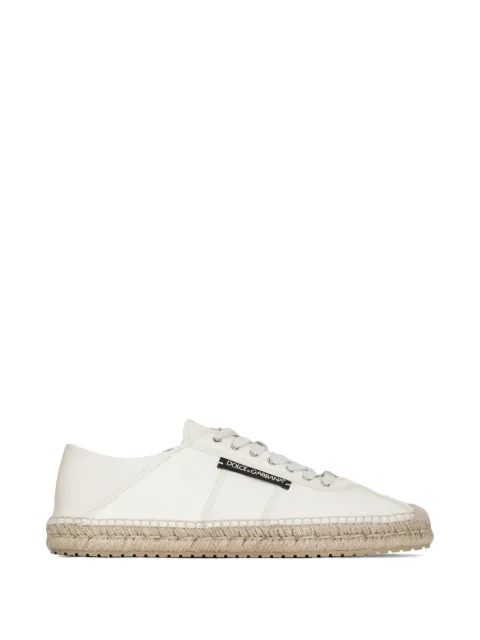 Dolce & Gabbana espadrilles in split lambskin Neutrals A10914A0762