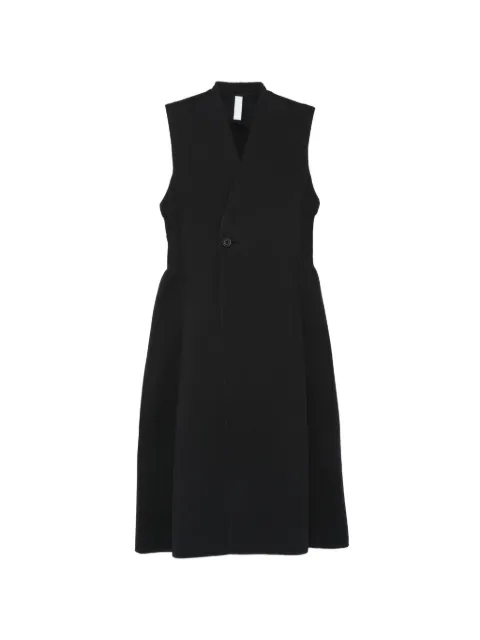 CFCL buttoned sleeveless long vest Black CF011KL116GP00