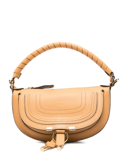 Chloé mini Marcie stitched tote bag Neutrals CH26SP927R35