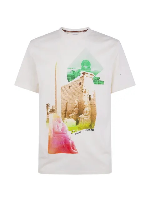 Paul Smith graphic-print T-shirt Neutrals M1R919TVP5657