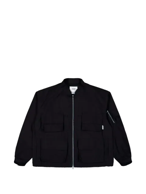 WTAPS Modular 01 cotton jacket Black 252WVDTJKM02