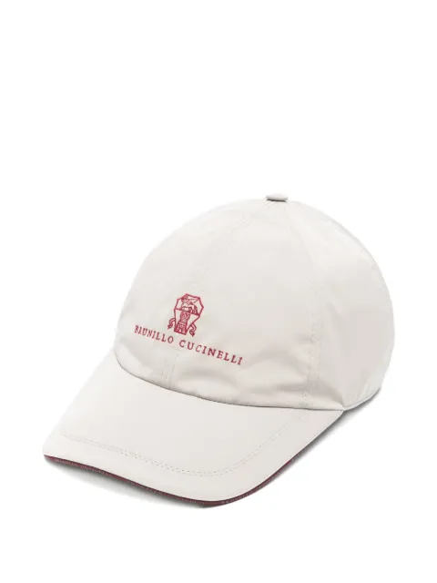 Brunello Cucinelli logo-embroidered baseball cap Neutrals MM4799859CFZ58