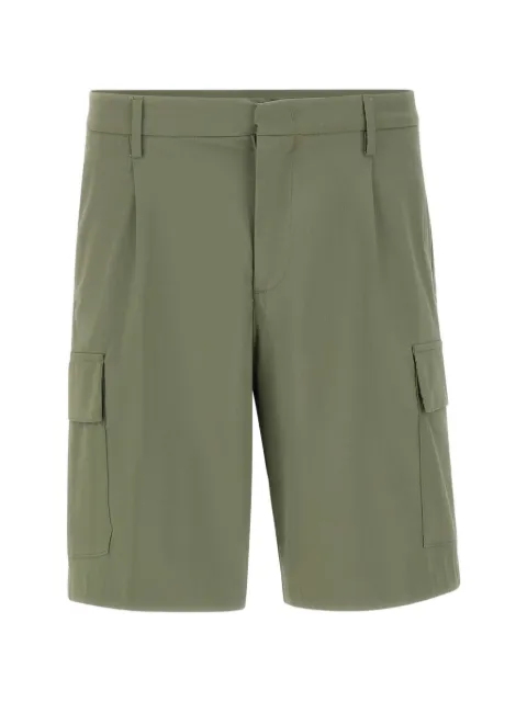 K-Way cargo pleated shorts Green K6133NWV15