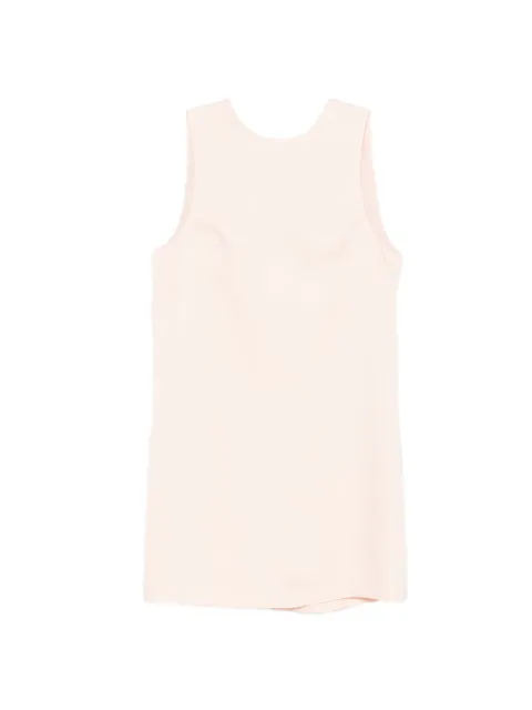 Patrizia Pepe chain-detail mini dress Pink 2A3084A736