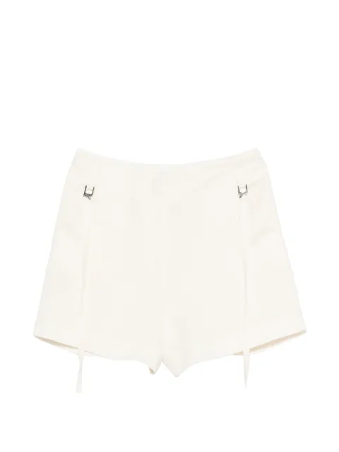 Patrizia Pepe belt-loop pocket shorts Neutrals 2P1760A052