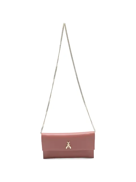 Patrizia Pepe logo-plaque clutch bag Pink CB5460L011