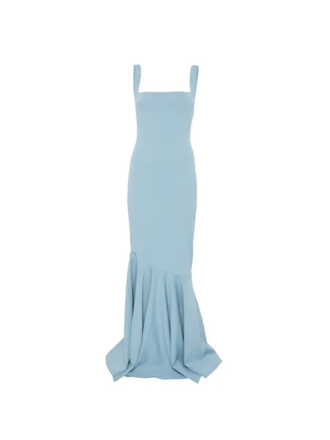 Solace London Lottie maxi dress Blue OS47003