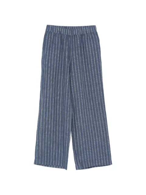 JcSophie striped trousers Blue L3135