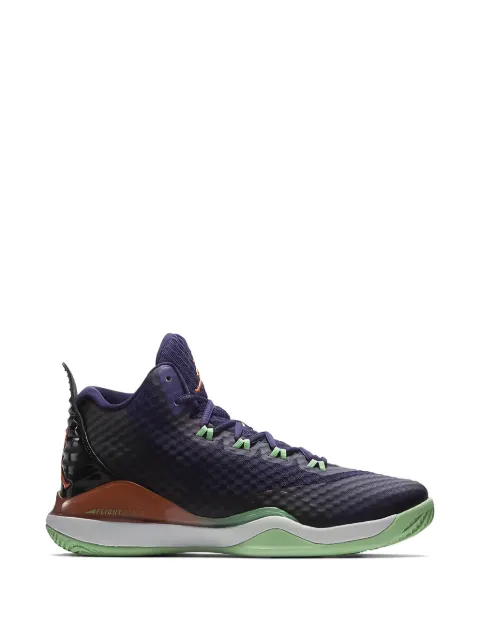 Jordan Super.Fly 3 PO "Ink/Bright Mandarin/Black/White" sneakers Purple 724934505