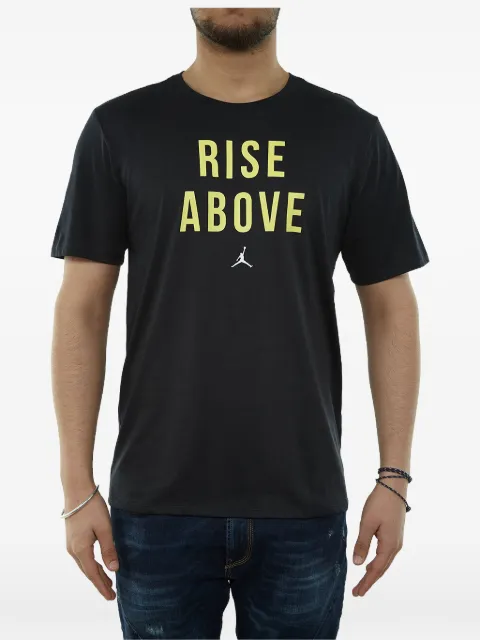 Jordan jumpman rise above T-shirt Black 882100011