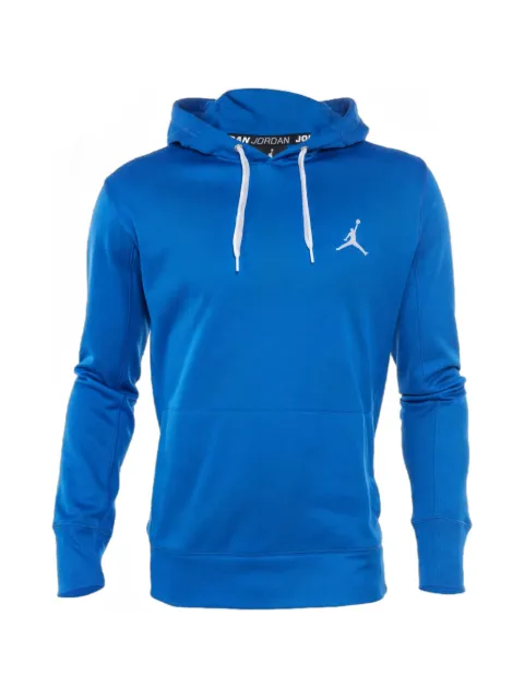 Jordan Jumpman-embroidery hoodie Blue 624267