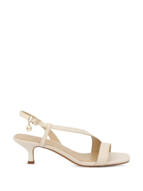 Michael Michael Kors Jaida asymmetric slingback sandals Neutrals 40S6JDMS3L289LTCREAM