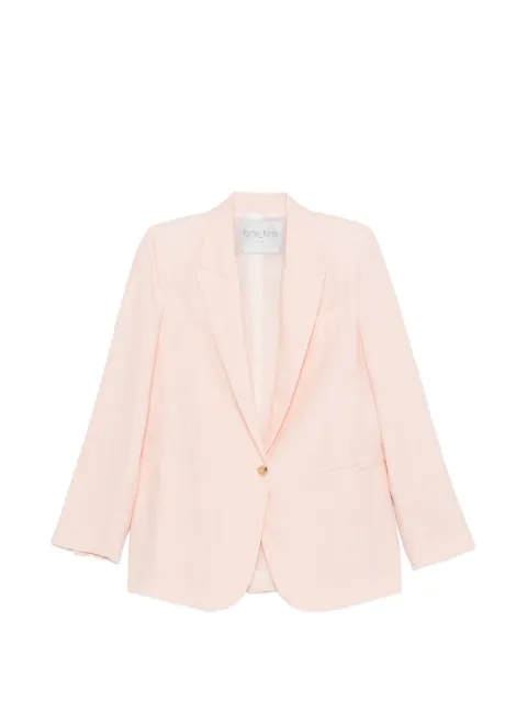 Forte Forte button-up blazer Pink 14825MYJACKET
