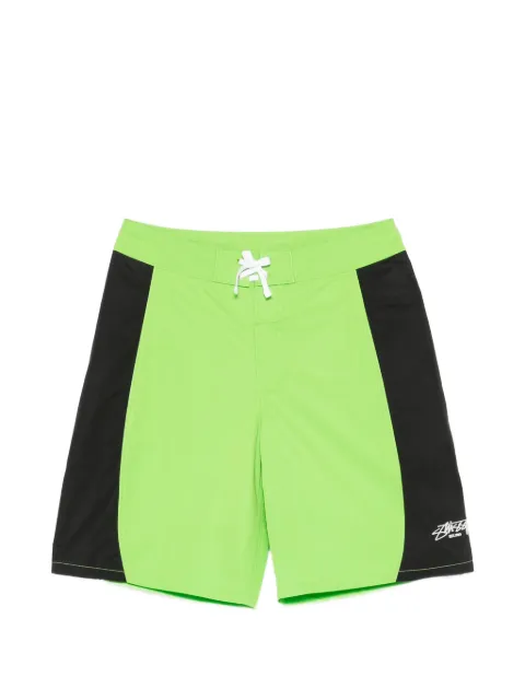 Stüssy colourblock shorts Green 113172
