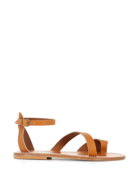 K. Jacques Hecatea leather sandals Brown HECATEA