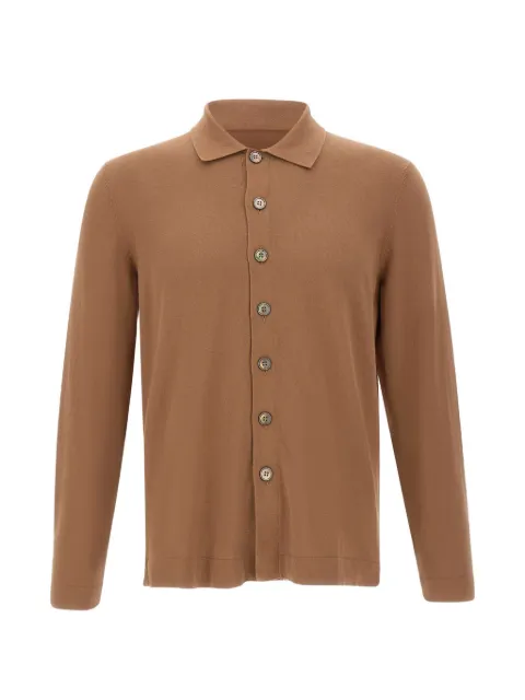 Gran Sasso buttoned long-sleeve shirt Brown 5718318050168