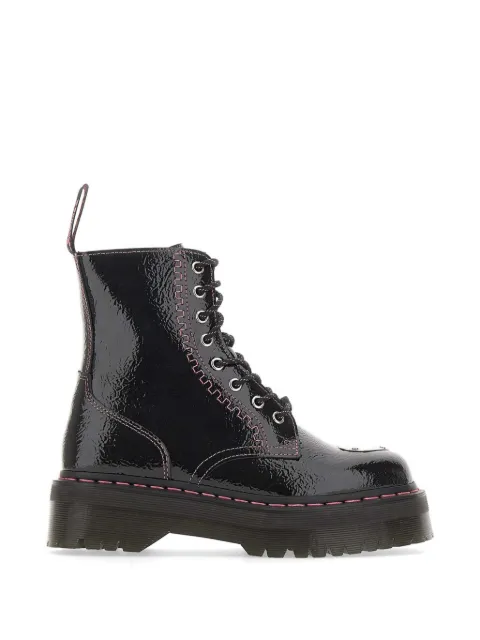 Dr. Martens Jadon TP heart-plaque platform boots Black 42099001BLACK