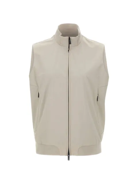 RRD stand-up collar zip vest Neutrals 2600885