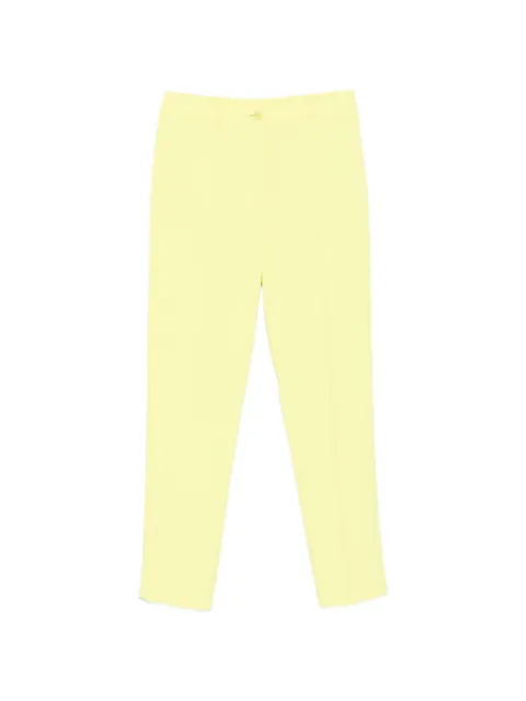 Patrizia Pepe belt-loop pocket trousers Green 2P1777A411