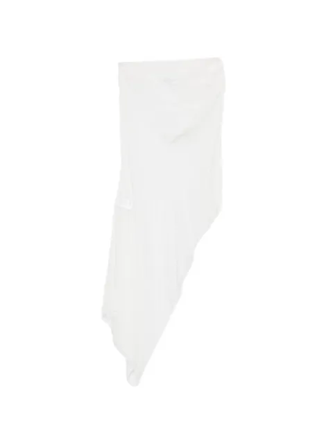 Patrizia Pepe asymmetric draped pareo Neutrals 2F0154A653