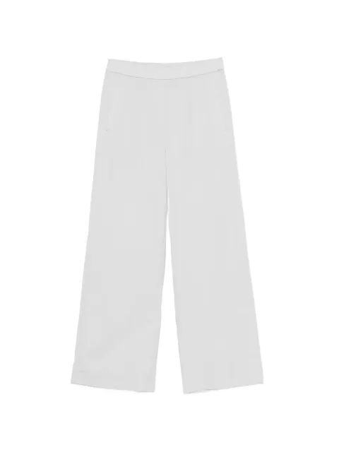 Patrizia Pepe poplin straight-leg trousers Grey 2P1750A743