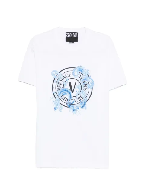 Versace Jeans Couture graphic T-shirt White 80GAHE01CJ00E