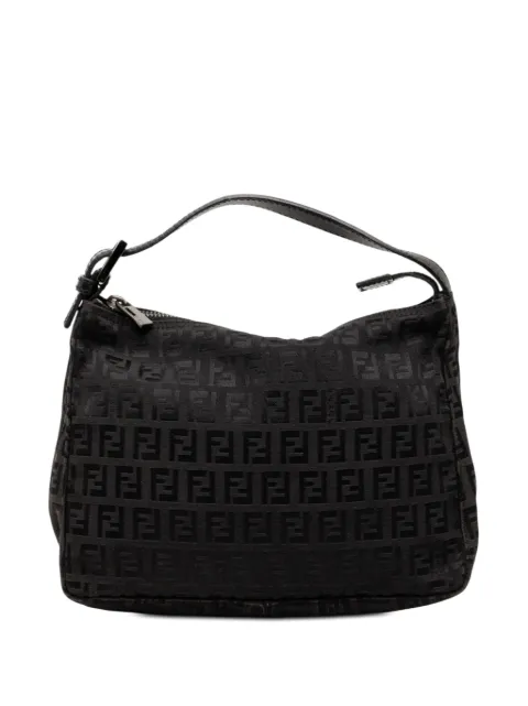 Fendi Pre-Owned 2000-2010 Zucchino Canvas handbag Black ZQTPDF49CAL6YJ6V