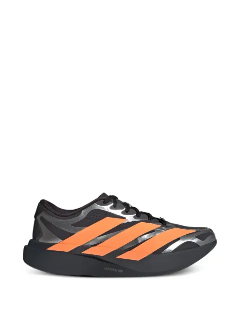 adidas ADIZERO EVO striped metallic sneakers Black KI4766