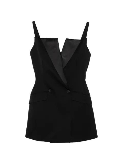 Givenchy double-breasted mini dress Black BW22QP15CT