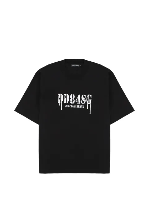Dolce & Gabbana short-sleeve t-shirt Black G8TJ0TG7POZ