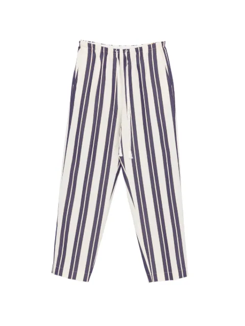 Forte Forte striped trousers Neutrals 14820MYPANTS